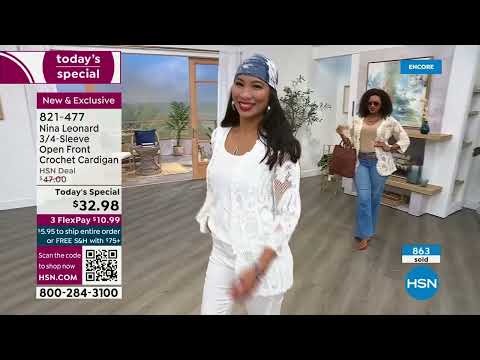 HSN | Nina Leonard Fashions 03.02.2023 - 02 AM