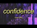 confidence - ocean alley (sped up/tiktok version) Lyrics
