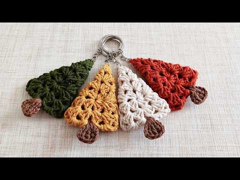 Amazing Crochet Keychain Ideas for a Festive Christmas | Perfect Christmas Gift