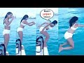 Sara Ali Khan Swimming Like A Mermaid In White Bikini Video In Maldives