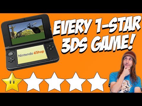 Every One Star Nintendo 3DS Eshop Game - CameronAllOneWord