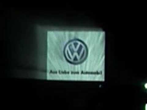 Wasserleinwand, Wasserprojektion von AVDATA