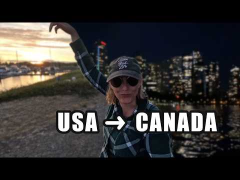 Boating from the USA to Canada | Our First Night in Vancouver BC