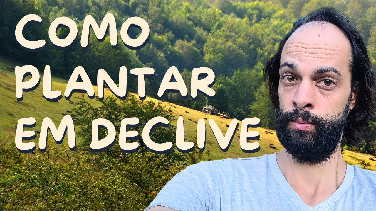 Como Plantar em Terrenos Inclinados SEM Curva de Nível