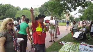 preview picture of video 'July 4th 2011 Smoke In at White House - Legalize it!'