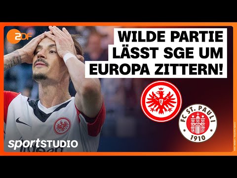 Eintracht Frankfurt – FC St. Pauli | Bundesliga, 33. Spieltag 2024/25 | sportstudio