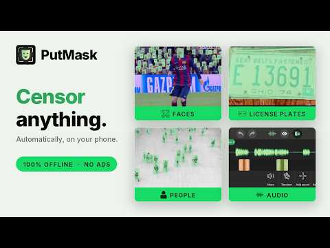 PutMask - Censor Video & Image video thumbnail