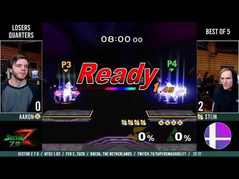 SecZ 7.0 - Aaron (Sheik) Vs $tijn (Fox) - Losers Quarters