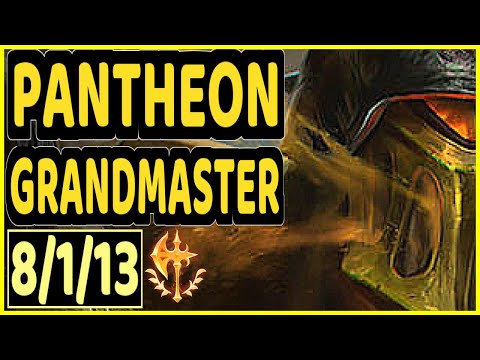 POSS (PANTHEON) - 8/1/13 KDA GAMEPLAY - KR Ranked GRANDMASTER