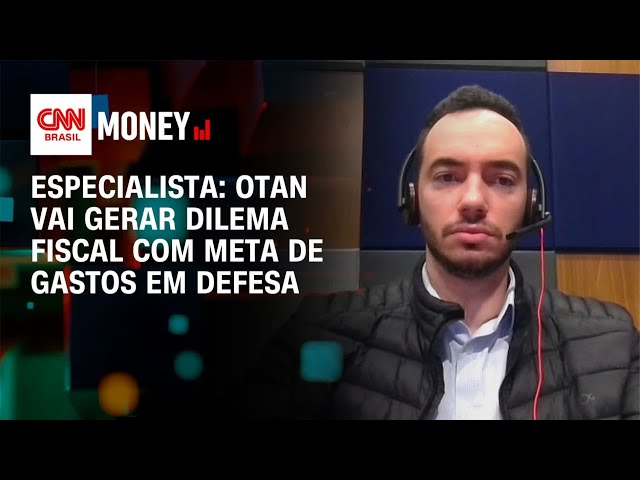 Compromisso da Otan com 5% do PIB em defesa pode gerar dilema fiscal, diz especialista