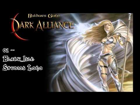 Baldur's Gate; Dark Alliance - Black Isle Studios Logo