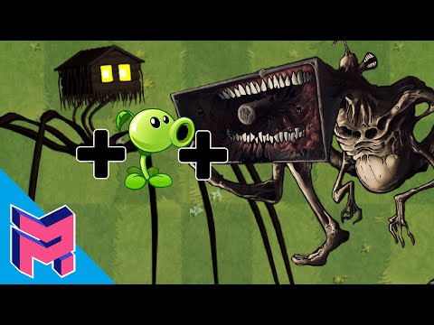 Megahorn + House Head + Peashooter -Plants vs Zombies Animation