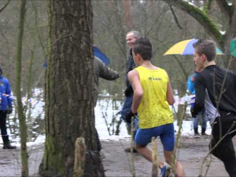 Youri Keulen Vlakwatercross Venray 27 januari 2013.wmv