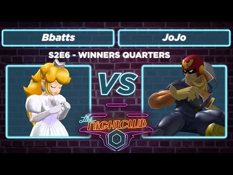 The Nightclub S2E6: JoJo (Falcon) vs Bbatts (Peach) - Winners Quarters SSBM