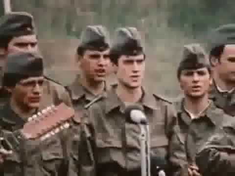 Come out you Black & Tans Irish Rebel Music, Sang by the East Germany Military