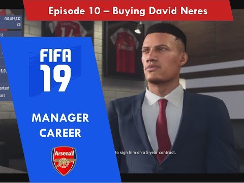 Arsenal FC (Career Mode) - Episode 10 - Signing David Neres (FIFA 19)
