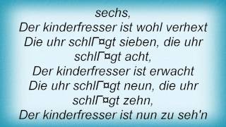 Jack Slater - Kinderfresser Lyrics