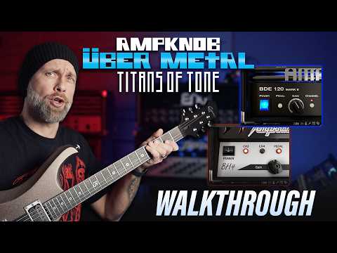 Ampknob Über Metal Walkthrough - Jens plays guitar?!