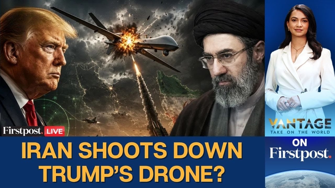 IRAN WAR LIVE: Trump Says War to End Quickly; Tehran Claims US Drone Shot | Vantage on Firstpost
