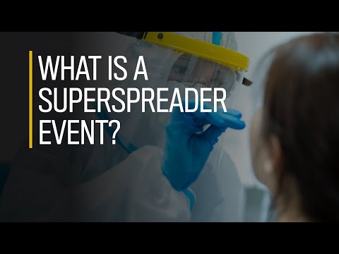 What is a superspreader event?
