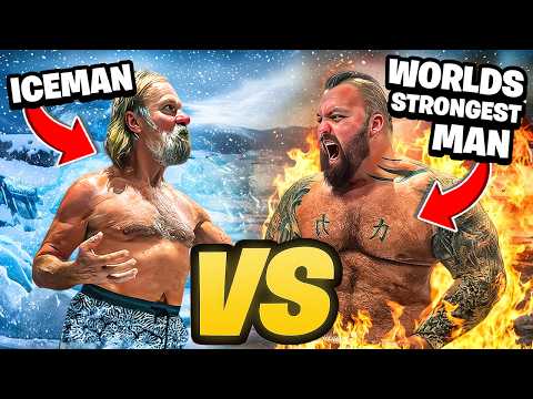 Eddie Hall The Beast and Wim Hof