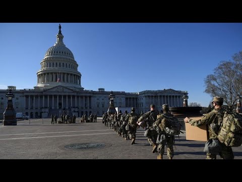 華盛頓特區鎖定，各州警惕就職典禮 (D.C. locks down, states on alert for inauguration)