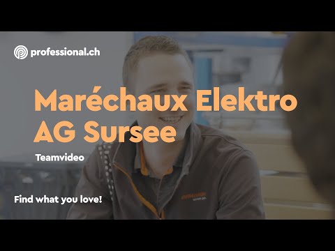 Die Maréchaux Elektro AG in Sursee LU stellt sich vor | professional.ch