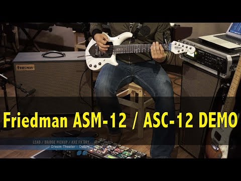 Friedman ASC-12 2-Way 500-Watt 12" Powered Guitar Amp Modeler Cabinet 2024 Black image 4