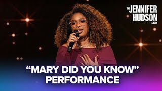 JHud Sings Her Beautiful Rendition of ‘Mary Did You Know’