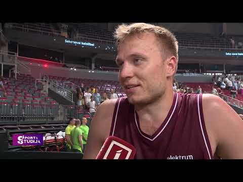 Pēcspēles intervija ar Artūru Strautiņu | Sporta Studija