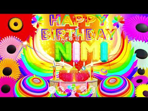 NIMI Happy Birthday Song - happy birthday to you #happybirthday2u