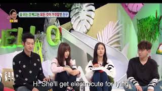Sinb's confession about SinRin during Hello Counselor broadcast (fakesub)