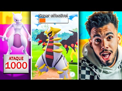 MEWTWO DERROTA QUASE TODOS DA MASTER LIGA COM 1 UNICO GOLPE - POKEMON GO | Cris |
