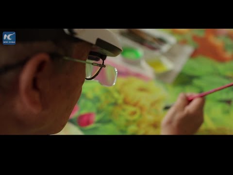 Flora in bloom: Meet China's veteran 79-year-old botanical painter