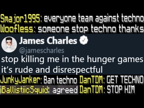stabbing pewdiepie and james charles in minecraft