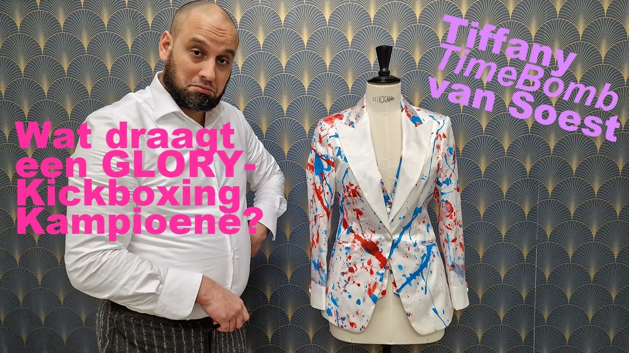 Dames Pak Op maat 3-delig: Tiffany van Soest / Glory Kickboxing