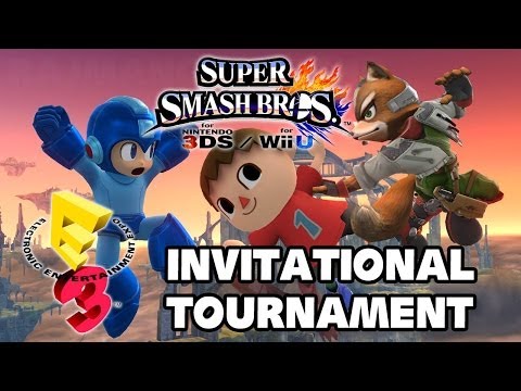 Super Smash Bros Wii U - E3 2014 Invitational Tournament All Matches TRUE-HD QUALITY