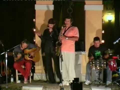 Bonfanti, Guitar- FredBrindisi, harmonicai- Pelle, drum-  Maestro Manuzzi- sax