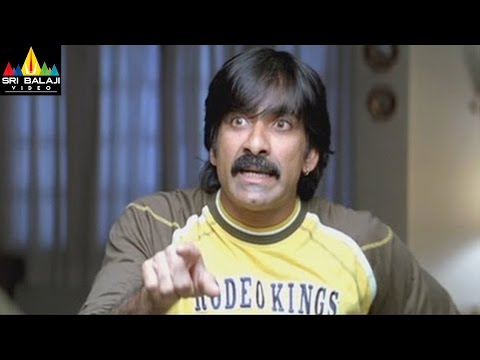 Krishna Movie Comedy Scenes Back to Back | Ravi Teja, Trisha, Brahmanandam | Sri Balaji Video