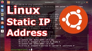 Linux Talk #5: Static IP Address Setup using NetPlan | 2019 Ubuntu | Beginners Guide