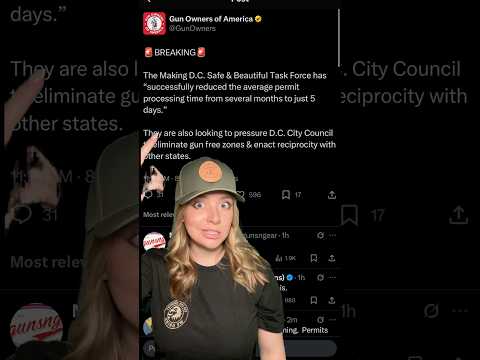 A Step In The Right Direction?!? Keep Pushing! #2ndamendment #shortsfeed #shortsvideo #shorts Thumbnail