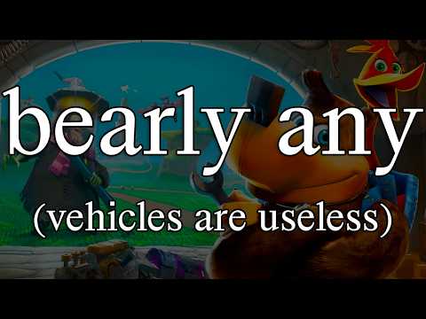 How Many Vehicles Are Needed to Beat Banjo-Kazooie: Nuts & Bolts?