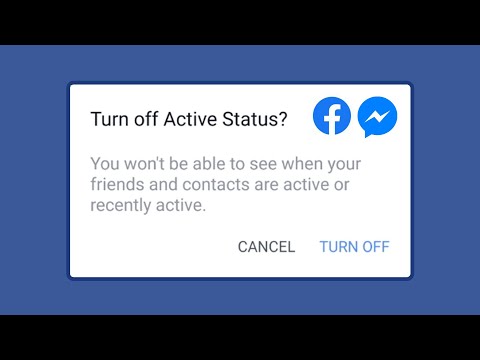 How to Hide your Active Status in Facebook App Video