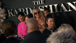 Kris, Khloe, True, Kim, Kourtney | The Kardashians premiere nip slip