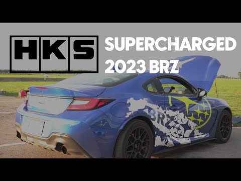 Boot to Bonnet - HKS SUPERCHARGED 2023 BRZ
