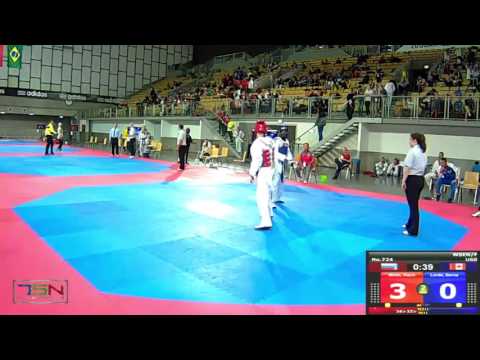 724-Lorde, Bernard CAF/YC TEAM (CAN) vs Minin, Viacheslav CHELYABINSK TEAM (RUS) 1-8