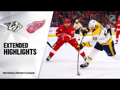 Nashville Predators vs Detroit Red Wings Nov 4, 2019 HIGHLIGHTS HD