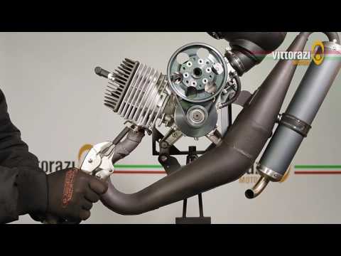 Vittorazi Motors V-Tutor - Replacing the muffler bushing moster 185