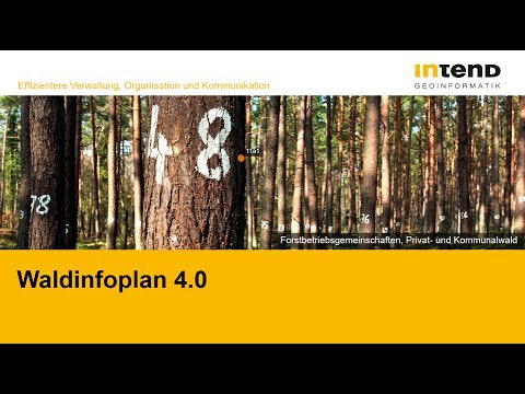 Waldinfoplan Tutorial Flurstücke manuell anlegen