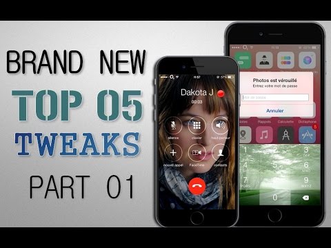 TOP 05 BRAND NEW CYDIA TWEAKS FOR iOS 8 - PART 01